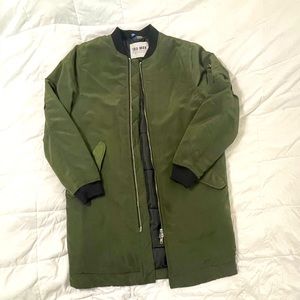 H&M Long Bomber Jacket